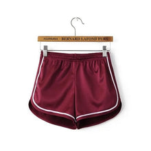 Load image into Gallery viewer, High Waist Women Shorts 2018 Summer Silk Slim Fit Elastic Booty Shorts For Women Hot Sexy Pole Dance Shorts Pantalon Femme
