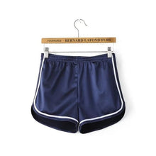 Load image into Gallery viewer, High Waist Women Shorts 2018 Summer Silk Slim Fit Elastic Booty Shorts For Women Hot Sexy Pole Dance Shorts Pantalon Femme

