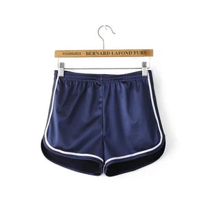 High Waist Women Shorts 2018 Summer Silk Slim Fit Elastic Booty Shorts For Women Hot Sexy Pole Dance Shorts Pantalon Femme